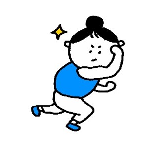 ムキッ